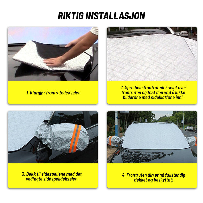 AutoShield™ - Magneettinen tuulilasin suojus