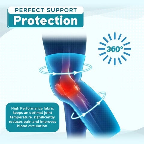 3D Knee Sleeve™ | Elastinen polvituki